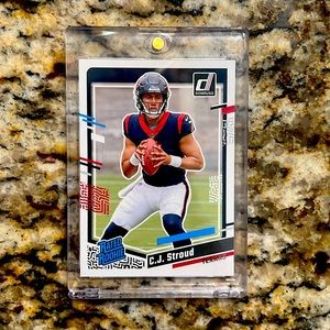 CJ Stroud #339 DonRuss Rookie Card